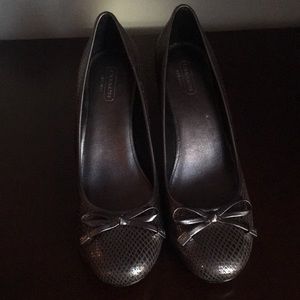 **SOLD** Coach Wedges